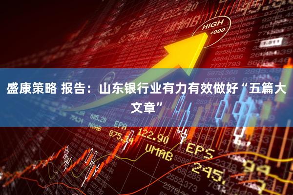 盛康策略 报告：山东银行业有力有效做好“五篇大文章”