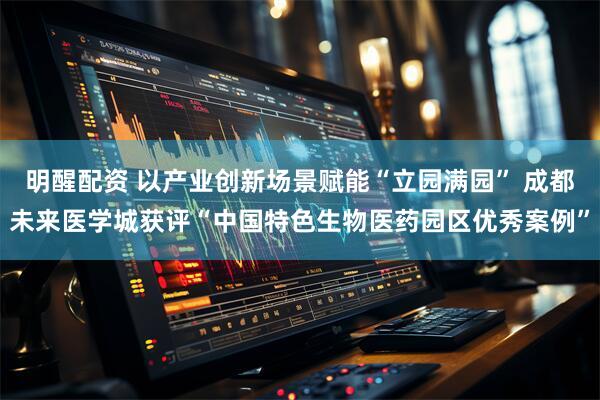 明醒配资 以产业创新场景赋能“立园满园” 成都未来医学城获评“中国特色生物医药园区优秀案例”