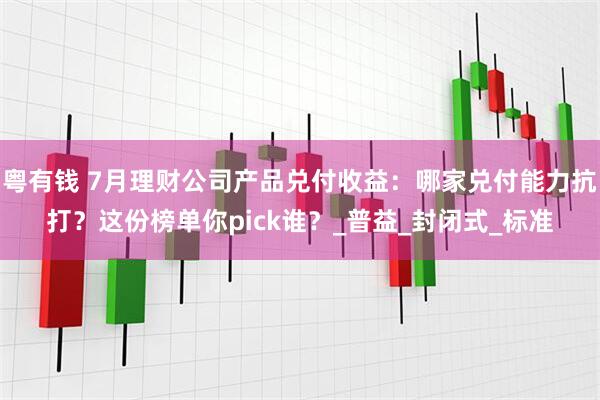 粤有钱 7月理财公司产品兑付收益:哪家兑付能力抗打?这份榜单你pick谁?_普益_封闭式_标准